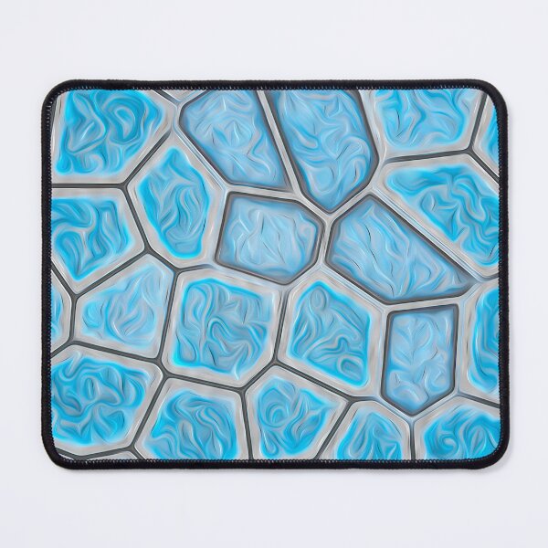 Item preview, Turquoise Stained Glass Window designed and sold by fatenanwar.