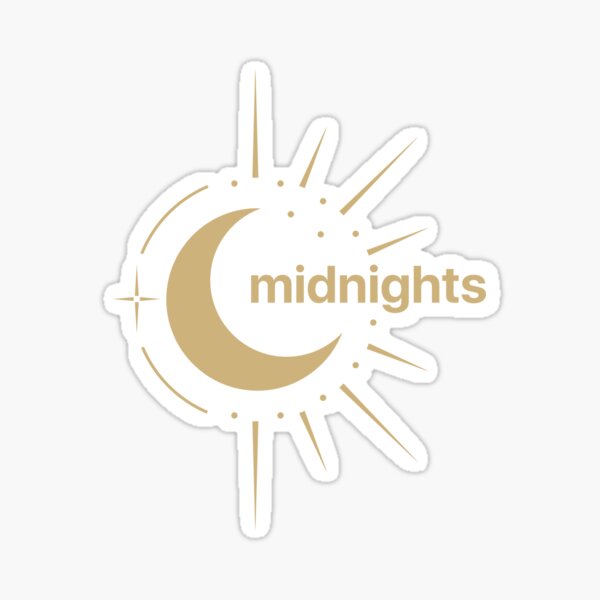 Taylor Midnight Sticker For Sale By Middleofmay Redbubble