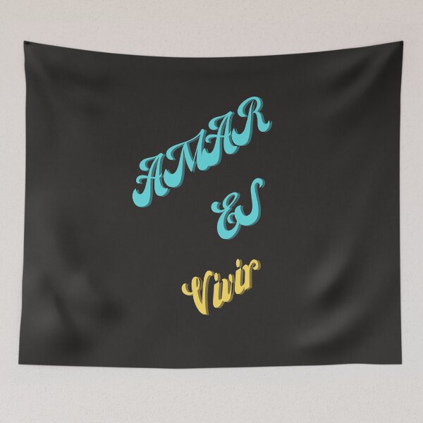 Item preview, AMAR es vivir designed and sold by Blackman7.