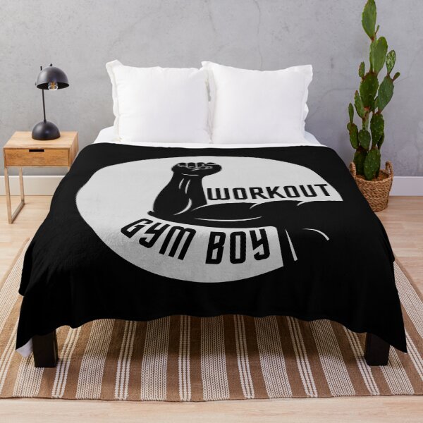 Item preview, WorkOut Gym Boy Motivation Train Sport designed and sold by kubix81.