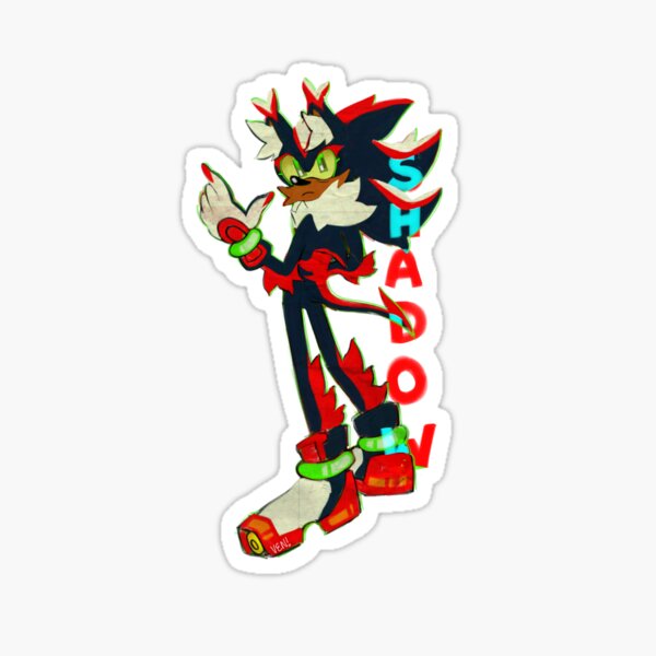 SONIC ADVENTURE 2 (SHADOW) Sticker for Sale by etherealmold