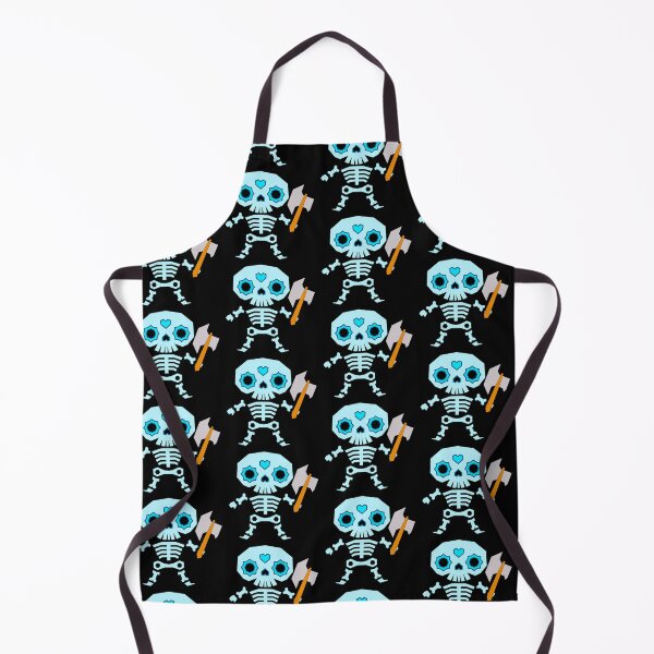 Item preview, Sugar Skull with ax Dia de muertos Day of the Dead designed and sold by the Zarock Shop.