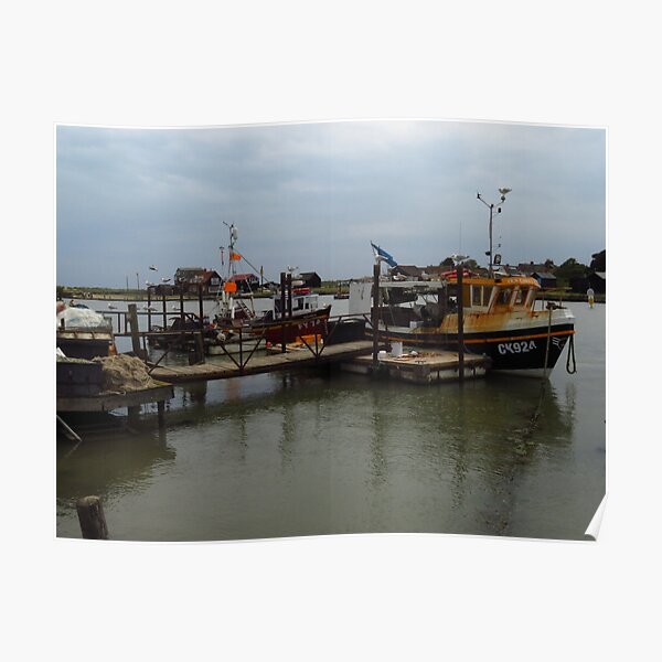 Rustic Charm, Southwold Harbour Poster