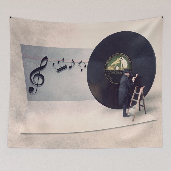 Item preview, old vinyl record print designed and sold by yannpendaries.