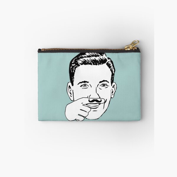 Item preview, Moustache finger tattoo designed and sold by BitsNPix.