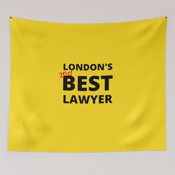 Item preview, London's second best lawyer designed and sold by GraphicGuru13.