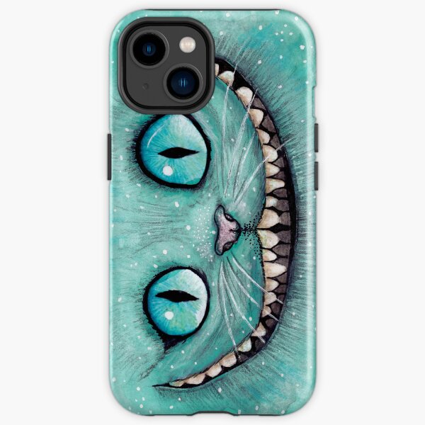 Cheshire Cat - Dessin - Dessiné Coque antichoc iPhone