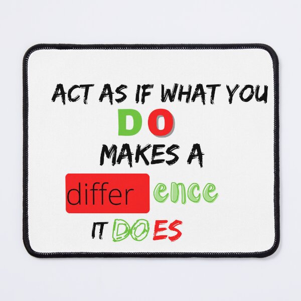 Item preview, act as if what you makes adifference designed and sold by Remde.