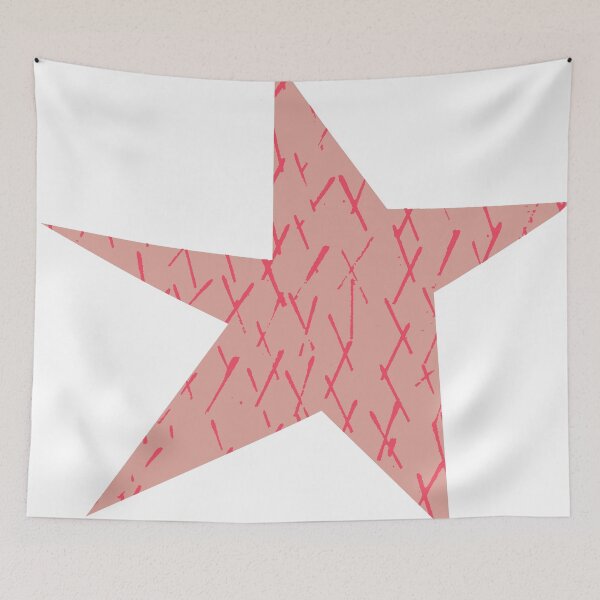 Item preview, Pink patterned cut out star designed and sold by CatsHappy.