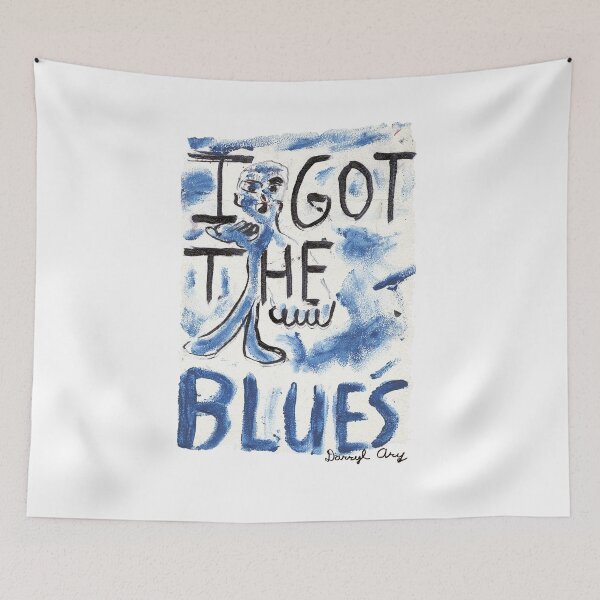 Item preview, I Got the Blues - Darryl Ary designed and sold by vermillionarts.