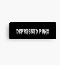 Depressed Punx Canvas Print