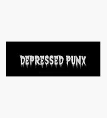 Depressed Punx Photographic Print