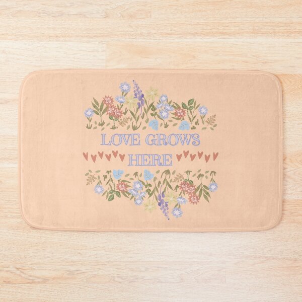 Item preview, Love Grows Here... A pretty design of hearts and flowers designed and sold by ditzy-designs.