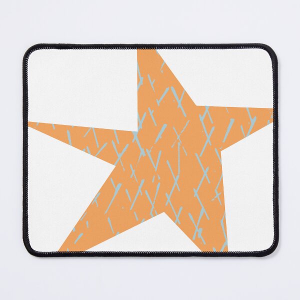 Item preview, Orange cutout star designed and sold by CatsHappy.