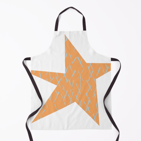 Item preview, Orange cutout star designed and sold by CatsHappy.