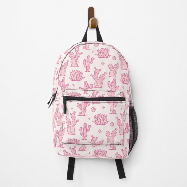 Item preview, Pink Cactus Succulents Western Pattern Boho designed and sold by trajeado14.