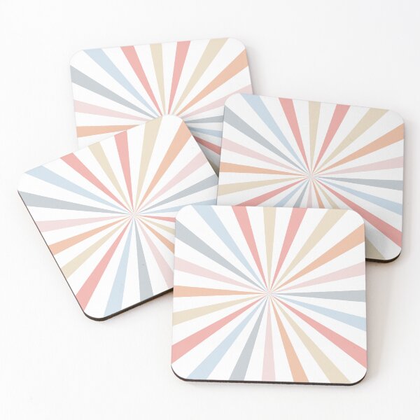 Item preview, Retro Pastel Rays designed and sold by greenoriginals.