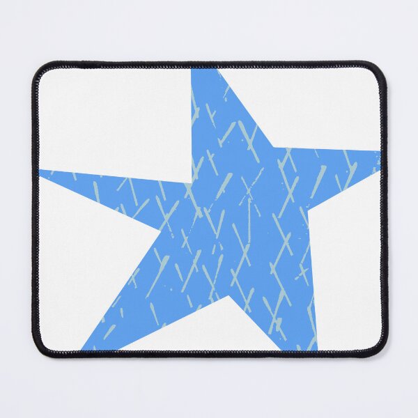 Item preview, Blue cutout star designed and sold by CatsHappy.