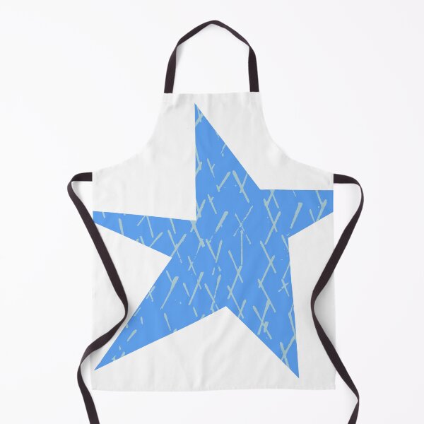 Item preview, Blue cutout star designed and sold by CatsHappy.