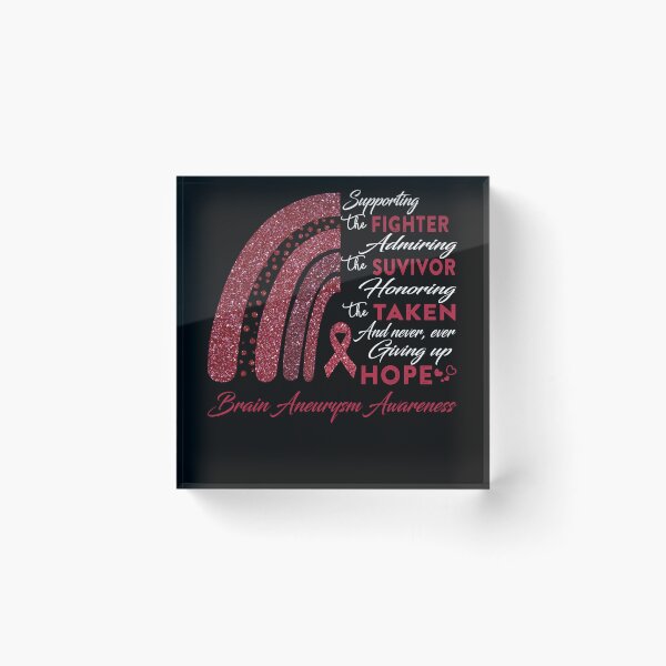 Item preview, Brain Aneurysm Warrior Supporting Fighter Brain Aneurysm Awareness designed and sold by Gillosina.