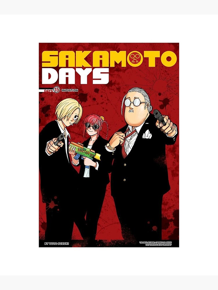 Sakamoto Days manga Art Board Print for Sale by Anime-Chibi