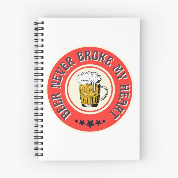 Item preview, Beer Never Broke My Heart designed and sold by CakmakShop.
