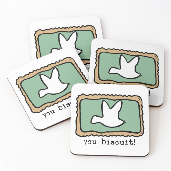 Item preview, You Biscuit! - iced animal biscuit cookie designed and sold by SirenSeventyOne.