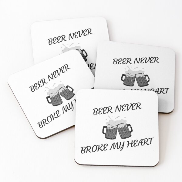 Item preview, Beer Never Broke My Heart designed and sold by CakmakShop.
