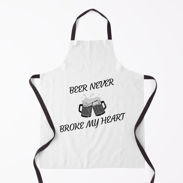 Item preview, Beer Never Broke My Heart designed and sold by CakmakShop.