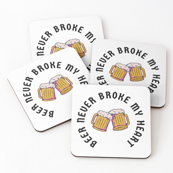 Item preview, Beer Never Broke My Heart designed and sold by CakmakShop.