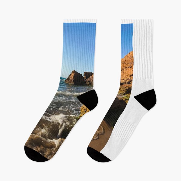 Item preview, Blue Ocean Waves Landscape, Sunset In The Waves designed and sold by bartdesigner.