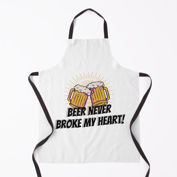 Item preview, Beer Never Broke My Heart designed and sold by CakmakShop.