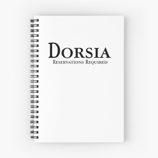 Item preview, DORSIA - RESERVATIONS REQUIRED. BLACK  designed and sold by 5hertz.