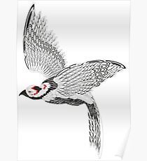 Vector pheasant Poster