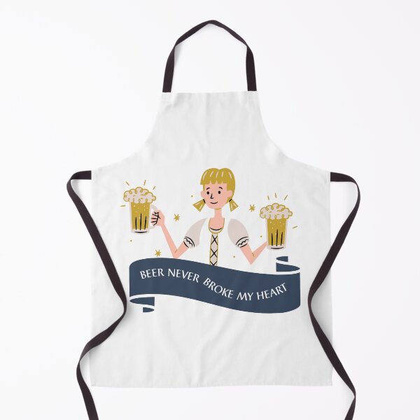 Item preview, Beer Never Broke My Heart designed and sold by CakmakShop.