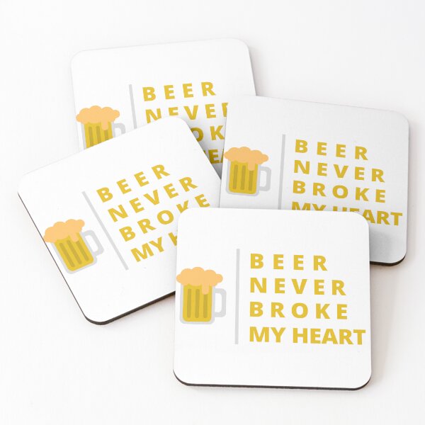 Item preview, Beer Never Broke My Heart designed and sold by CakmakShop.