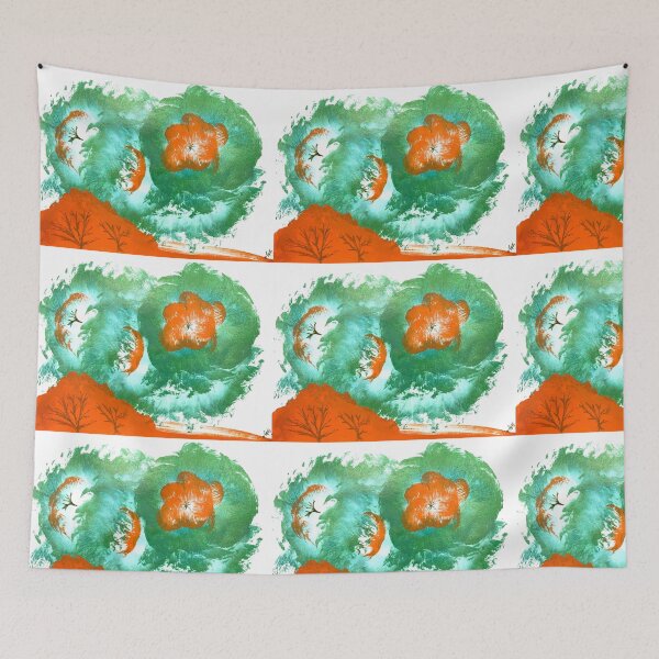 Item preview, An idea of a flowery hill designed and sold by artSMG.