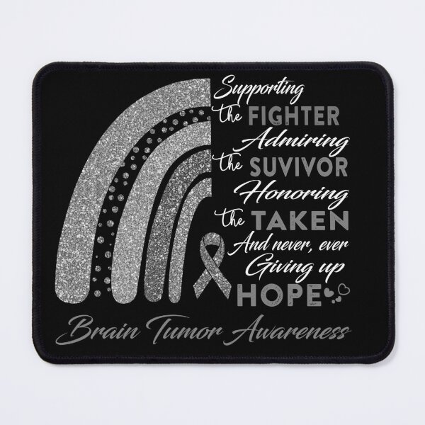 Item preview, Brain Tumor Warrior Supporting Fighter Brain Tumor Awareness designed and sold by Gillosina.