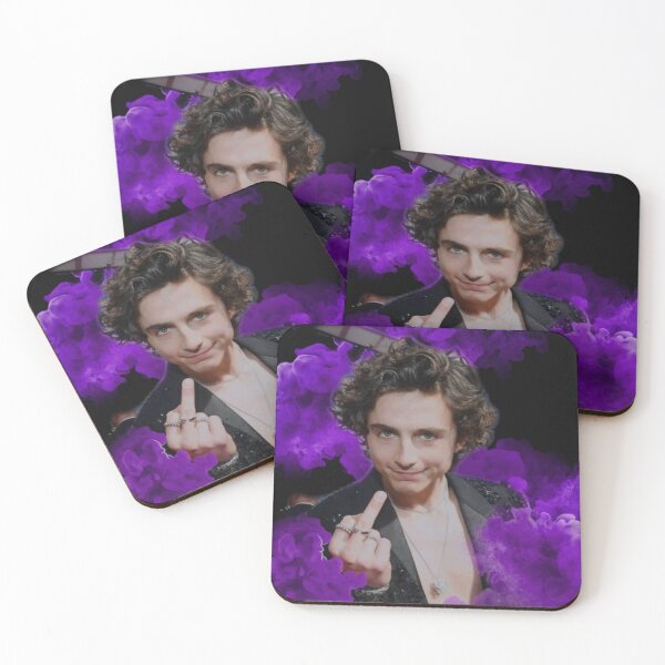 Item preview, Saint Timothee Chalamet Purple Smoke  designed and sold by Tema EL.