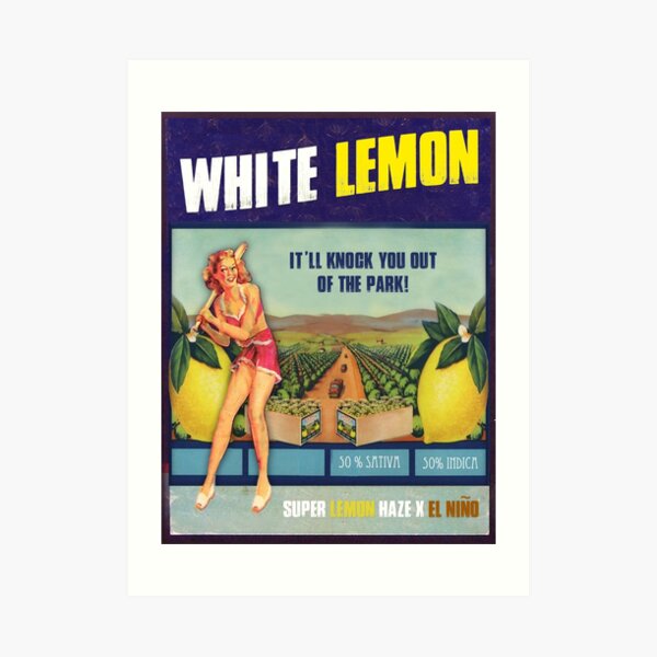 Dope Lemon Wall Art Redbubble
