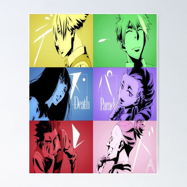 V7350 Death Parade Cool Concert Characters Anime Manga Art WALL POSTER  PRINT