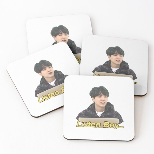 Item preview, Suga BTS Listen boy my first love story snsd - gee designed and sold by ClodetteDesigns.