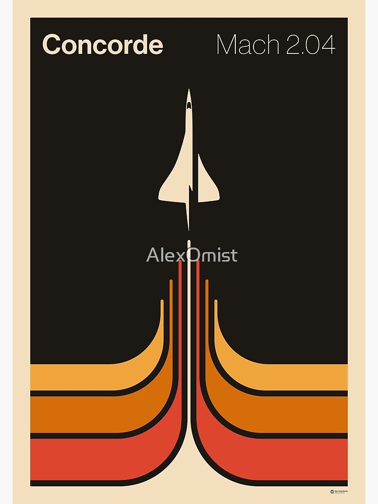 Thumbnail 3 of 3, Poster, Supersonic designed and sold by AlexOmist.