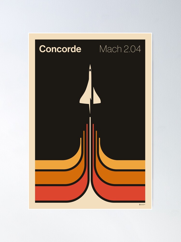 Thumbnail 1 of 3, Poster, Supersonic designed and sold by AlexOmist.