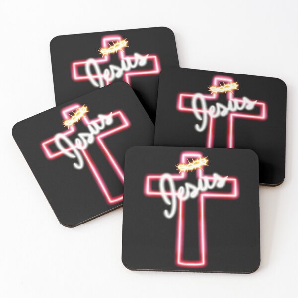 Item preview, Neon Jesus Cross designed and sold by PsalmStudio.