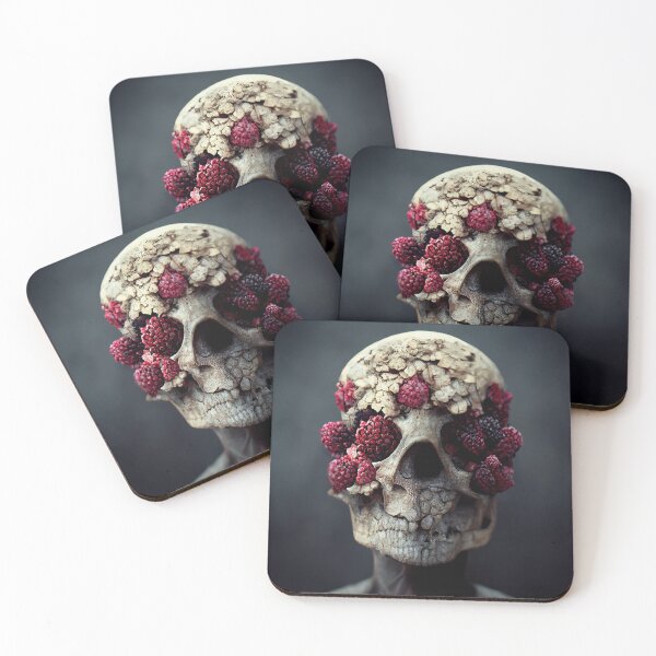Item preview, Mulberries Skull designed and sold by Lewizuh.