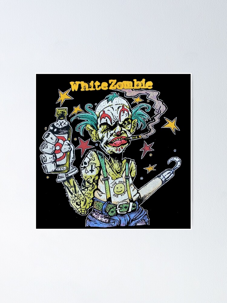 A4等級以上 希少 ZOMBIE WHITE シルクスクリーンポスター - 印刷物