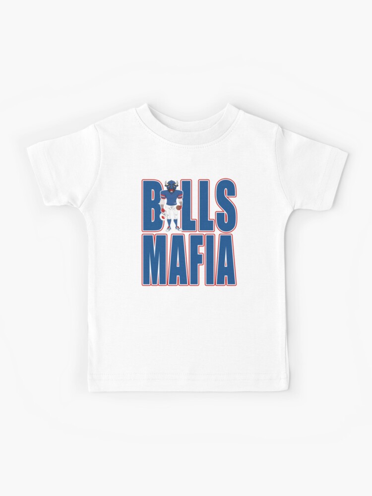 Buffalo Bills Mafia Football Helmet Kids T-Shirt for Sale by habraszek