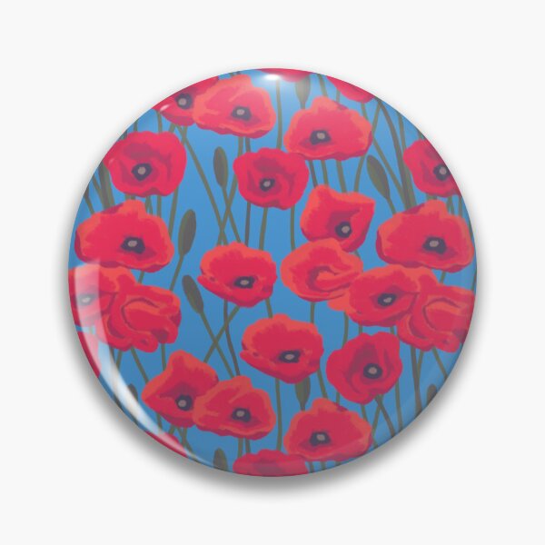 Item preview, Poppies pattern! designed and sold by AlwaysBeColoring.