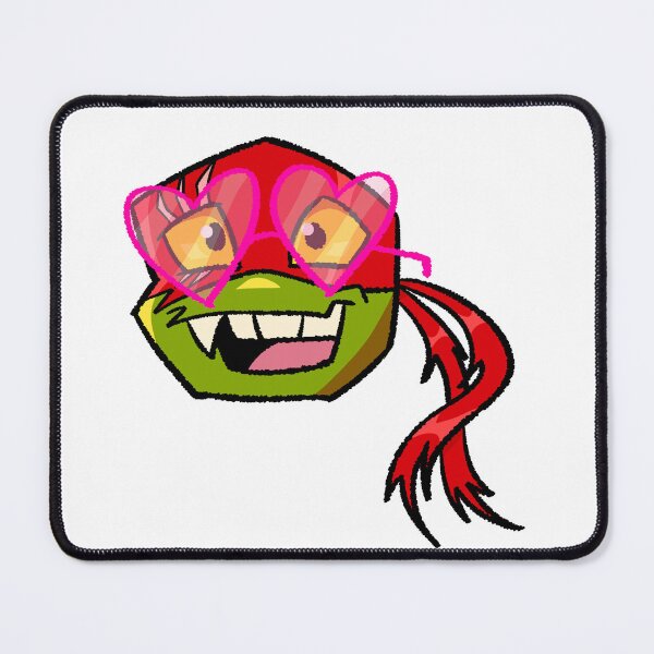Item preview, rottmnt raph heart glasses designed and sold by Illuwugirl.